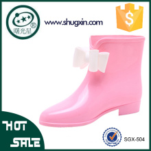 sapatos de plástico femininos sapatos femininos de salto baixo sofisticados SGX-504